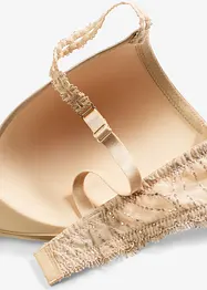 Voorgevormde bh zonder beugels met elegant borduursel, bonprix