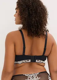 Balconette bh met tweekleurig kant (set van 2), bonprix