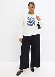 Longsleeve met opvallende print, bonprix