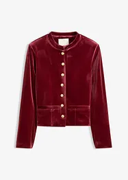 Fluwelen jas, bonprix