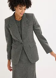 Blazer in tweed look, bonprix