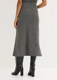 Godetrock in tweedlook, bonprix