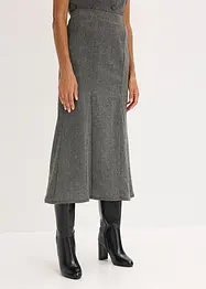 Godetrock in tweedlook, bonprix