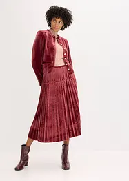 Colshirt met kant, bonprix