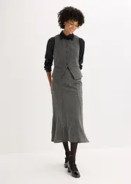 Glencheck gilet, bonprix