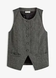 Glencheck gilet, bonprix