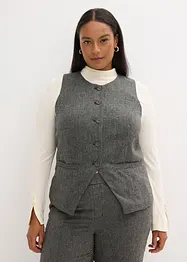 Glencheck gilet, bonprix