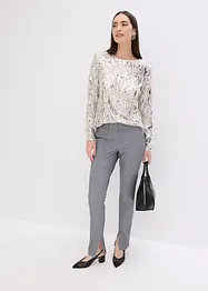Longsleeve met pailletten, bonprix
