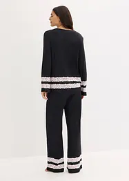 Pyjama van een softe viscose-mix, bonprix
