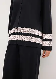 Pyjama van een softe viscose-mix, bonprix