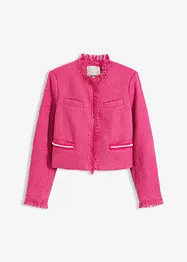 Cropped bouclé blazer, bonprix