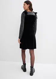 Mini jurk van zacht fluweel, bonprix