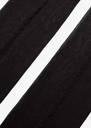 Maillot met hartjes aan de achterkant met gerecycled polyamide 30den, bonprix