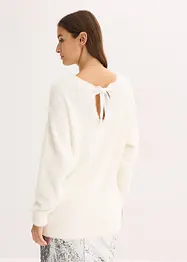 Lange trui van zacht verengaren, bonprix