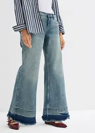 Wide leg jeans, mid waist, bonprix