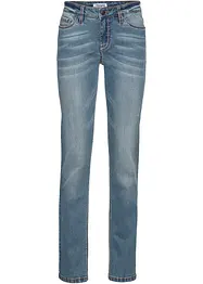 Straight stretch jeans, mid waist, bonprix