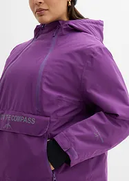 Outdoor jas met fleece voering, waterdicht, bonprix