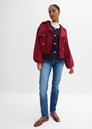 Skinny stretch jeans mid waist, bonprix