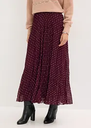 Chiffon rok in crashed look, bonprix