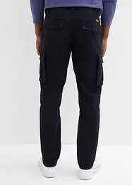 Cargo broek straight regular fit met puur katoen, bonprix