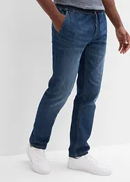 Regular fit stretch instapjeans, straight, bonprix