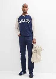 Classic fit stretch broek, straight, bonprix