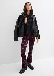 Blouse met lussen, bonprix