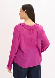 Blouse met volants, bonprix