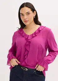 Blouse met volants, bonprix