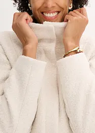 Korte coat van bouclé, bonprix