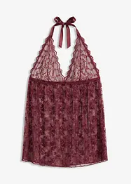 Sexy halter jurk van kant, bonprix