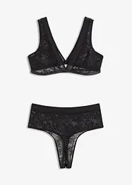 Bralette + taillestring (2-dlg. set), bonprix
