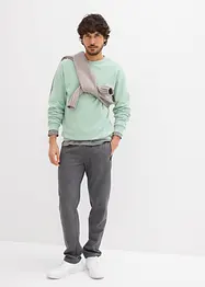 Joggingbroek van biologisch katoen met handige ritszakken, bonprix