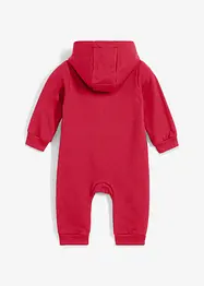 Baby sweat jumpsuit met kerstmotief van biologisch katoen, bonprix