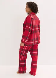 Geweven flanellen pyjama, bonprix
