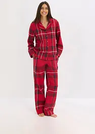 Geweven flanellen pyjama, bonprix