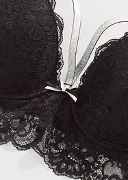 Voorgevormde beugel bh met glinsterende bandjes, bonprix