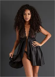 Babydoll en string (2-dlg. set), bonprix