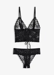 Bralette en string ouvert (2-dlg. set), bonprix