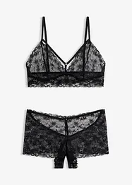 Bralette en hipster ouvert (2-dlg. set), bonprix