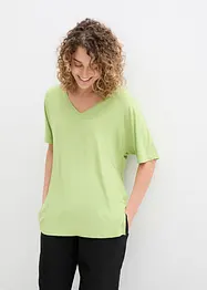 Longshirt in een fijne viscosemix, bonprix