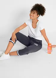 3/4 joggingbroek in een katoen-wolmix, bonprix