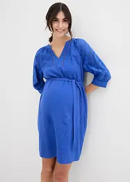 Mousseline zwangerschapsjurk van puur katoen, bonprix