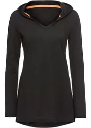 Longshirt met capuchon, bonprix