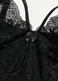 Bustier met jarretels en string (2-dlg. set), bonprix