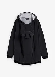 Fleece 2-in-1 zwangerschapsvest/draagvest, bonprix