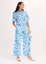 Blouse met korte mouwen van soepele viscose, bonprix