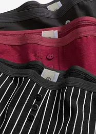 Damesboxershorts met langere pijpen (4-pack), bonprix