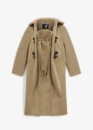 Zachte zwangerschapsjas/draagjas van teddy fleece, bonprix