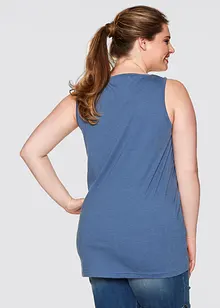 Katoenen longtop met kant, bonprix